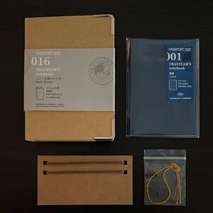 Traveler’s Notebook Refill and Accessories